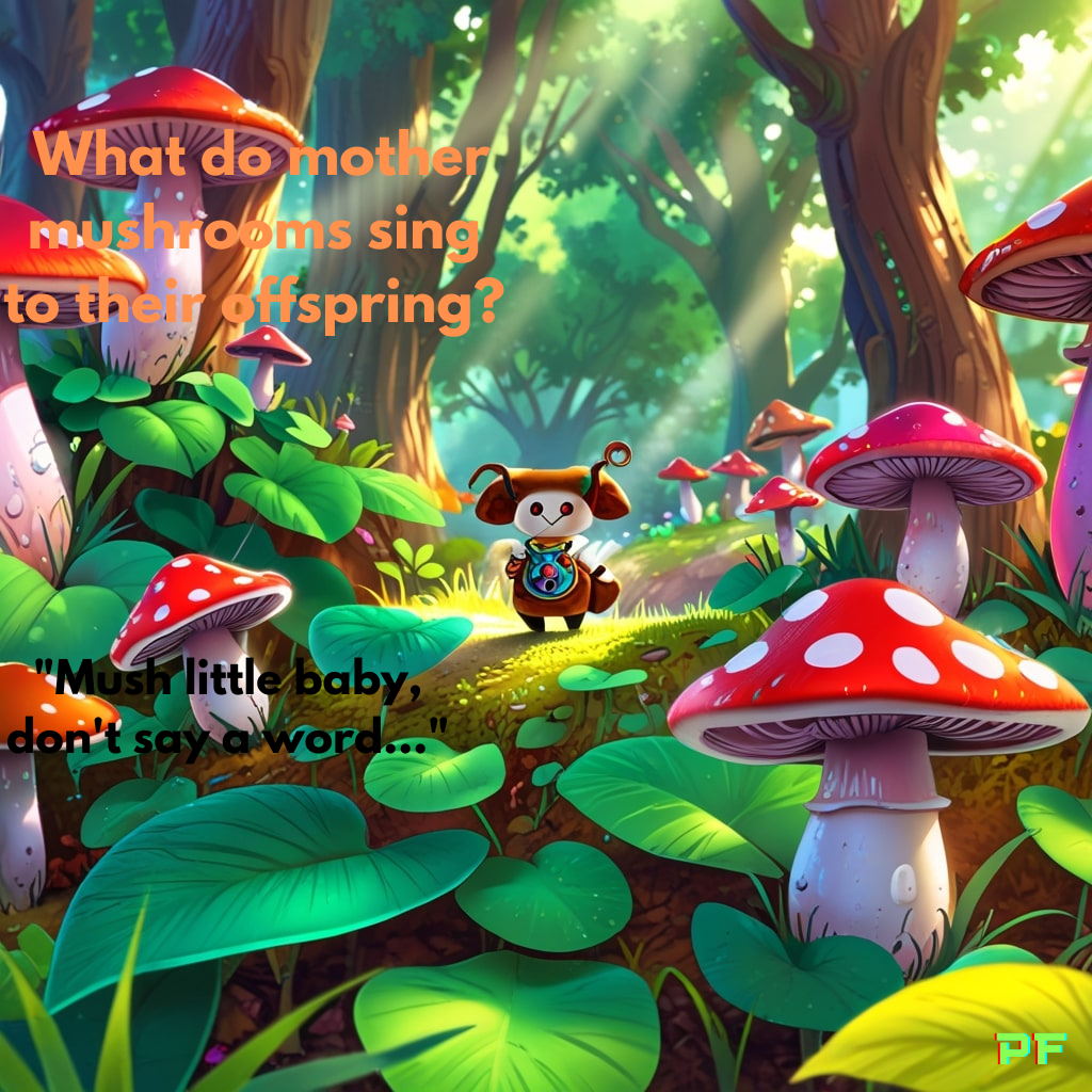 Funny mushroom puns, jokes