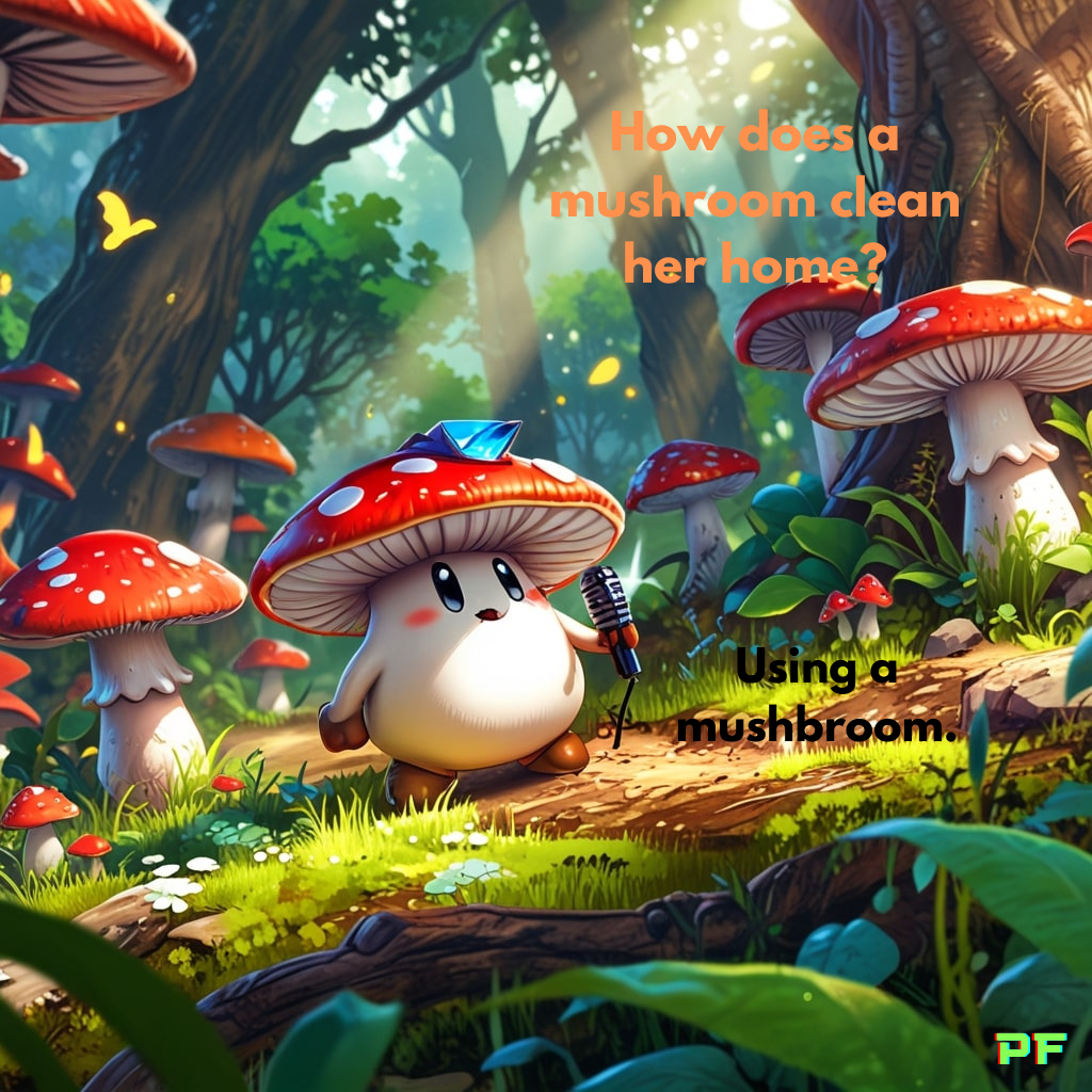 Funny mushroom puns, jokes